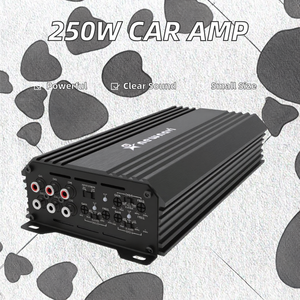 เครื่องขยายเสียง Newnavi Super Mini 200W <span class=keywords><strong>4CH</strong></span> ระดับไฮเอนด์ <span class=keywords><strong>Class</strong></span> <span class=keywords><strong>D</strong></span> สำหรับเครื่องเสียงรถยนต์ ครอสโอเวอร์/อีควอไลเซอร์ 75-90dB SNR 10-16V DC รับประกัน 6 เดือน - Product Image 4