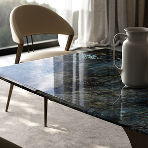 Meilleur prix au <span class=keywords><strong>pied</strong></span> carré <span class=keywords><strong>pour</strong></span> dalle de <span class=keywords><strong>granit</strong></span> bleu labradorite poli moderne, <span class=keywords><strong>pour</strong></span> cuisine, villa, taille personnalisée, résistant aux rayures - Product Image 4