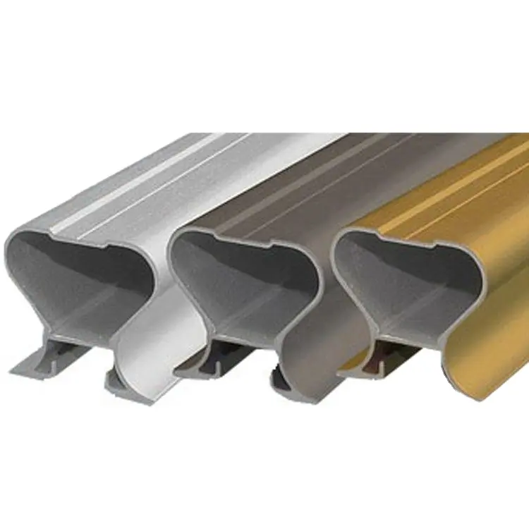 Profilés en aluminium extrudé à tirer pour porte de cuisine Conceptions modernes personnalisées en usine