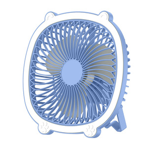 <b>Mini</b> Wall Mounted <b>Fan</b> 7 9.9 In Oscillating <b>Usb</b> Rechargeable Battery Operated For Home Student Outdoor Use - Product Image 3