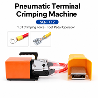 Machine à sertir les bornes pneumatique portable de 4 kg AM-10, petite presse à fils pneumatique 3Q