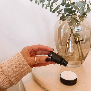 Diffuseur d'arômes rond en céramique avec boîte de rangement, tablette de plâtre parfumée pour voiture et maison, désodorisant d'ambiance - Product Image 6
