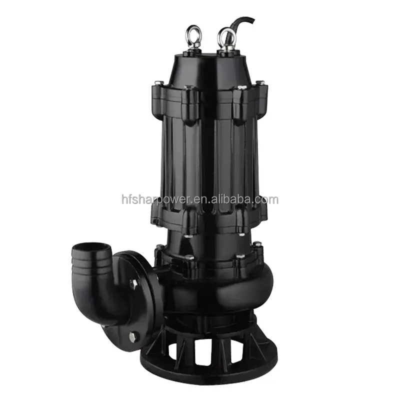 SHARPOWER high quality heavy duty mud 0.75kw-550kw submersible sewage cutting lifting water pump