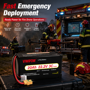 Vente directe usine – Pack de batteries lithium-ion semi-solides 20Ah 22.2V CE pour drones de lutte contre les incendies - Product Image 5