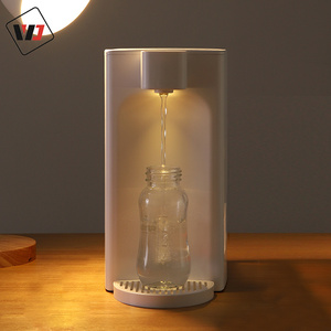 El dispensador de agua de acero inoxidable 3L más vendido para niños Protección contra quemaduras en seco Calentador de fórmula para bebés con tanque de agua visible - Product Image 3