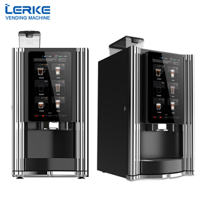Machine à café de bureau avec broyeur intégré, écran tactile, gestion cloud et intégration SDK, fonctionnement automatique à monnayeur - Product Image 1