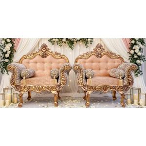 Juego de Muebles de Sala de Estar de Lujo, Sofá Elegante, Sillas Clásicas, Sofá Individual Hecho a Mano, Producto al por Mayor - Product Image 2