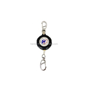 Retractable Steel Cable & ABS Cover Durable Water Resistant Tool <b>Lanyard</b> 0.6kg Load Capacity 18cm Length TW Made - Product Image 3