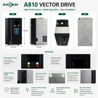 REETIN A810 15kW-30kW Variateur de fréquence triphasé 380V avec contrôle vectoriel pour applications d'automatisation industrielle, moteur et entraînement AC