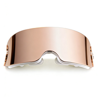 Masseur oculaire à pression d'air avec vibration et chaleur, masque oculaire intelligent pour soulager la fatigue oculaire, modes réglables, contrôle de la durée