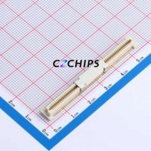 XDB612-120P-COR Board-to-Board & Backplane Connector SMD,P=0.8mm Connector 120P 0.8mm Vertical Mount 2 - Product Image 1