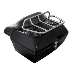 Caja trasera eléctrica grande de 48L <span class=keywords><strong>con</strong></span> estante, maletero trasero suave <span class=keywords><strong>para</strong></span> motocicleta, cajas traseras <span class=keywords><strong>para</strong></span> motocicleta - Product Image 1