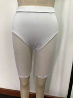Culotte intégrée en nylon/spandex mat Power Mesh Legs Tight-Fitting Practice Dance Stage Gymnastics Ballet Power Mesh Legs