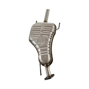 Silencieux d'échappement poli miroir en acier inoxydable prix de gros d'usine pour voiture arrière Opel Astra G 1.6L 1.8L - Product Image 1
