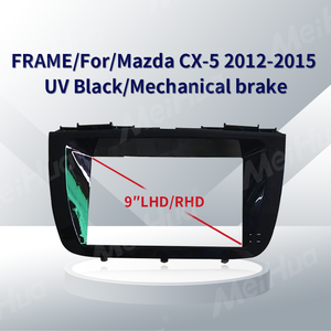 Meihua Android 9 inch phổ xe <span class=keywords><strong>DVD</strong></span> khung cho Mazda CX-5 2012-2015 UV đen <span class=keywords><strong>DVD</strong></span> Máy nghe nhạc sửa đổi bảng điều chỉnh - Product Image 2