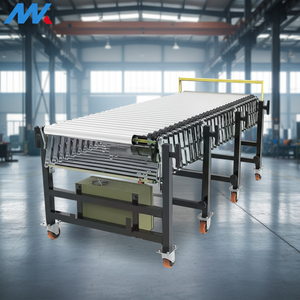 Trasportatore a Rulli Motorizzato Espandibile Antipolvere per l'Industria Mineraria, Robusto Sistema Telescopico per la Movimentazione dei Materiali - Product Image 1