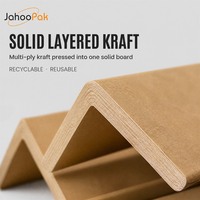 Protecteur d'angle en papier économique remplace le plastique et le mousse pour l'emballage général et les applications d'exportation