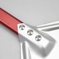 Nouvelle pelle à pizza ovale en aluminium personnalisable de 12 pouces, style européen, perforée, outil de transfert pour la cuisson avec logo personnalisé