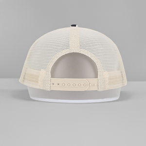 Casquette Snapback 7 Panneaux Personnalisée avec <span class=keywords><strong>Logo</strong></span> Brodé, Casquette Trucker en Maille Respirante, Casquette de Sport à Visière Plate, Casquette Snapback Camouflage - Product Image 6