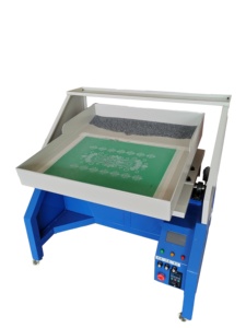 16*24 inch tinh thể tự động sửa chữa nóng Rhinestone thiết lập máy 2-màu tấm truyền nhiệt với các thành phần PLC - Product Image 4