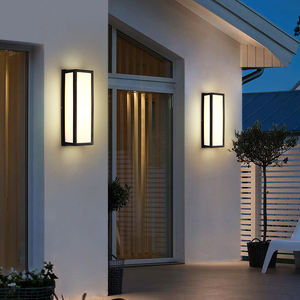 现代黑色防水壁挂灯铝壁灯2灯户外壁灯 - Product Image 4