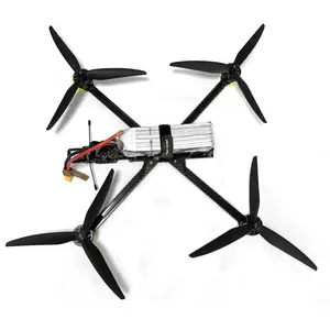 2024 키메라 10 FPV Xing 3110 KV1300 탄소 섬유 Fpv 드론 프레임 FPV 드론 키트