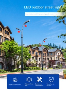 เสาไฟถนนเสาไฟพื้นสำหรับตกแต่งปรับแต่งได้ความสูง3ม. 4ม. 6ม. 8ม. 10ม. 12ม. 12ม. - Product Image 5