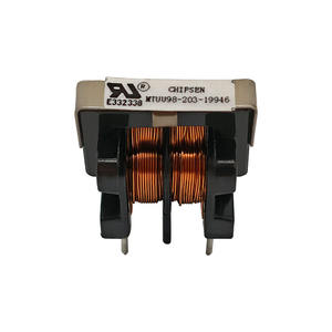 चिपसेन u9.8 श्रृंखला फेराइट कोर उच्च आवृत्ति सामान्य मोड 85-265vAC अनुकूलित पावर 1khz-500 खज छेद pcb माउंट-40 - Product Image 1