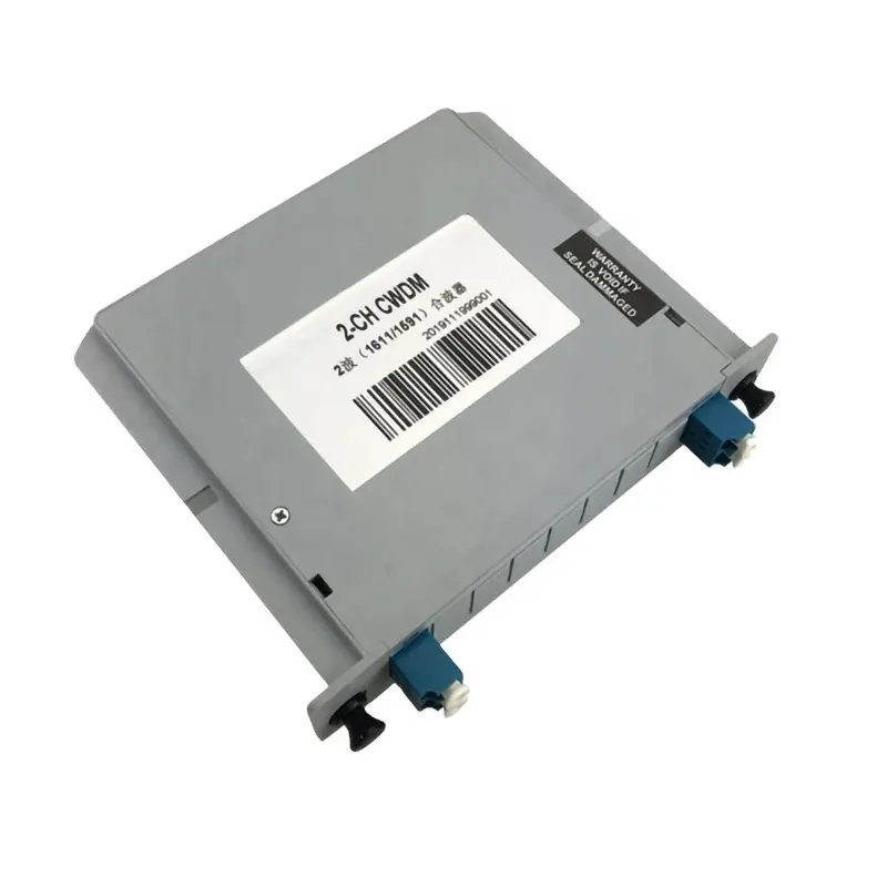 2CH 2 kênh 1260 ~ 1620nm LC/UPC LGX loại Cassette wdm Thiết bị lọc oadm mux demux mô-đun CWDM