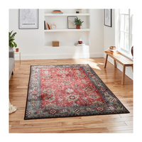 Tapis d'impression 3D en soie artificielle populaire de vente chaude tapis de support antidérapant pour le sol de la maison
