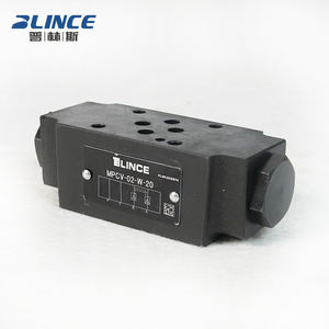 叠式油研型液压控制单向压力阀 MPCV-02W/02A/02B/03W 模块化先导式液压止回阀 - Product Image 1