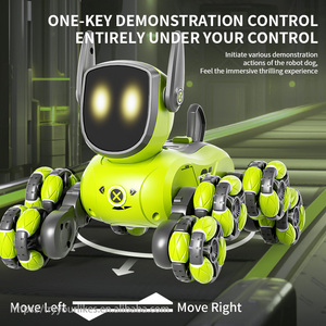 EPT Hochwertige 8-Rad Fernbedienung Roboter Hund Auto Hot Sale Interaktives pädagogisches Tier Stunt Spielzeug mit USB-Kabel enthalten - Product Image 4