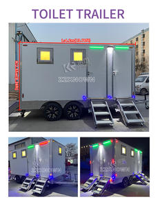 Remolque Móvil con Baño Portátil para Caravanas, Alquiler de Inodoros Portátiles para Camping, Remolque con Baño Portátil - Product Image 1