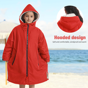 Child <strong>Dry</strong> Changing Robe Windproof Waterproof Sand Free Beach <strong>Swimming</strong> Diving Cheap Overcoat Large Microfiber <strong>Coat</strong> - Product Image 4
