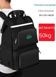 Sac à dos multifonctionnel personnalisé pour hommes, en toile durable, kits d'installation pour électriciens, fermeture éclair, sac à usage spécial - Product Image 6