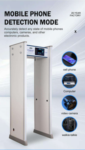 Caminhada Metal-Made alta sensibilidade durável através do <span class=keywords><strong>detector</strong></span> de metais para verificação de segurança e uso industrial - Product Image 5