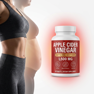 Comprimés <span class=keywords><strong>de</strong></span> <span class=keywords><strong>Vinaigre</strong></span> <span class=keywords><strong>de</strong></span> <span class=keywords><strong>Cidre</strong></span> <span class=keywords><strong>de</strong></span> Pomme OEM Haute Puissance 1500mg avec la Mère, Comprimés Minceur Rapide à Base <span class=keywords><strong>de</strong></span> Plantes pour la Santé Intestinale - Product Image 1