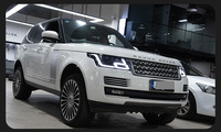 Feux avant LKS pour LandRover RangeRover L405 2013-2017, ensemble de phares LED, mise à niveau avec DRL matriciel et clignotants séquentiels
