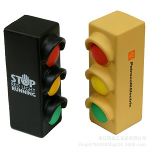 Jouet anti-stress en forme de feux de circulation du Groupe Dima, en plastique souple, cadeau promotionnel, forme de dessin animé, design amusant - Product Image 4
