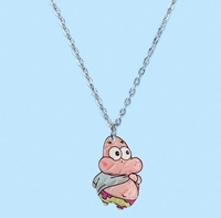 Serie animada clásica Edición Q Bob Esponja Squarepants Niños Lindo Dibujos animados Verano Dulce Collar