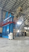 Presse à balles verticale de qualité professionnelle avec capacité multi-chambres pour l'industrie de l'emballage, machine à balles verticale de sécurité