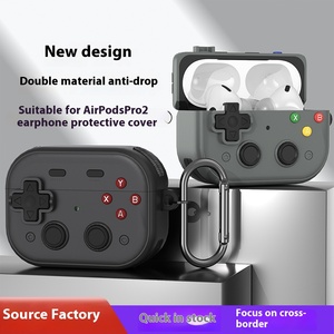 Funda protectora impermeable para <span class=keywords><strong>AirPods</strong></span> <span class=keywords><strong>Pro</strong></span> de <span class=keywords><strong>segunda</strong></span> generación para auriculares Bluetooth, funda protectora con hebilla para auriculares - Product Image 5