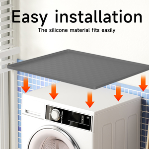 Di grandi dimensioni impermeabile resistente allo sporco eco-friendly in Silicone <span class=keywords><strong>lavatrice</strong></span> superiore <span class=keywords><strong>tappetino</strong></span> portaoggetti - Product Image 3