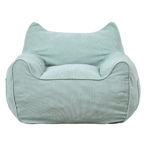 Factory Direct Custom Wholesale Light Green Beanbag Chairs Handrails Simple Casual Kids' <b>Sofas</b> for Bedroom <b>Small</b> Children Babies - Product Image 1