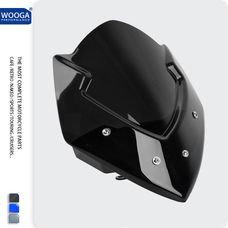 Motorcycle Windscreen Windshield Touring Wind Screen Deflector Fairing For GSX-S1000 GSXS1000 GSXS 2015 2016 2017 2018 2019 2020