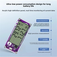 Sensor de Temperatura y Humedad 602 con Pantalla LCD Digital y Batería, Medidor de Temperatura y Humedad