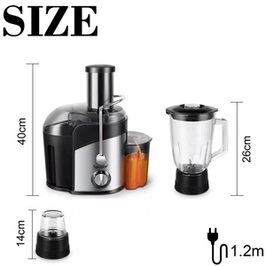 Sonifer SF-5524 Hộ Gia Đình Tốt Nhất Đa Chức Năng Hand Free <span class=keywords><strong>Juice</strong></span> <span class=keywords><strong>Extractor</strong></span> Tự Động Mạnh Mẽ Tươi 3 Trong 1 Máy Ép Trái Cây Máy Xay Sinh Tố Điện - Product Image 5