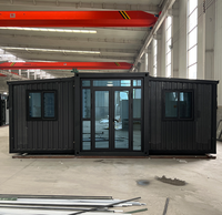 Tiny House sur roues, remorque pliable en acier, capsule de vie mobile, alimentée à l'énergie solaire, pour le camping, conteneur extensible, hôtel, parc