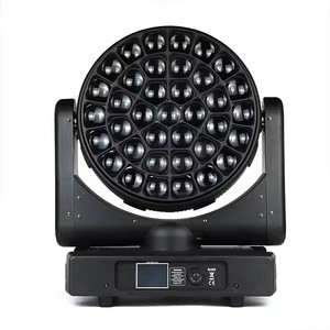 ไฟสโตรบ LED สีสันครบถ้วน 37x15W RGBW แบบปรับโฟกัสได้ สำหรับงานแต่งงาน เวที งานแสดง ดีเจ คลับ - Product Image 2