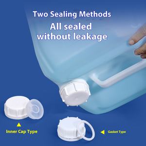 Seau carré en plastique de qualité alimentaire jerrycan de laboratoire fûts de déchets liquides épaissi empilable baril PP scellé baril d'huile pour la nourriture - Product Image 5